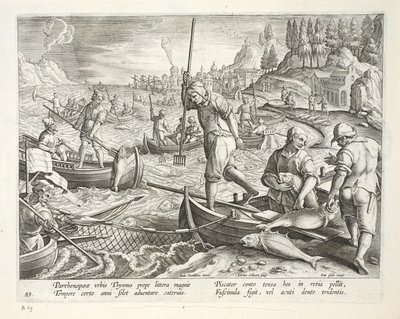 Fishing with Nets and Tridents in the Bay of Naples, plate 89, illustration from 